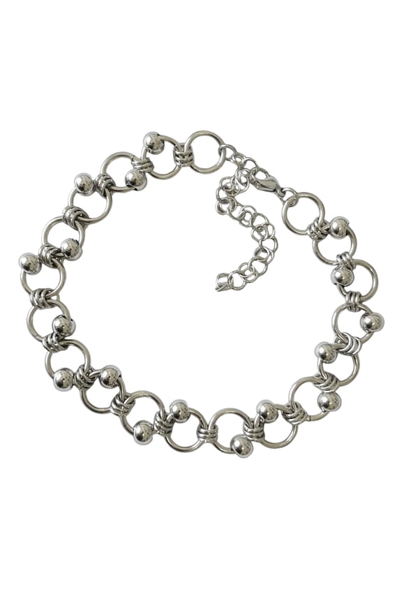 Fashion Forward Interlocked Chain Necklace Adjustable Clavicle Chain For Concerts Parties Daily Accessories