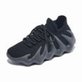 thumbnail image 1 of Fashion Forward Knit Sports Shoes Ultra Lightweight with Flaming - Inspired Wavy Sole for All Day Comfort and Bold Style, 1 of 7