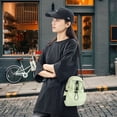 thumbnail image 1 of Fashion-Forward Sling Backpack Adjustable Strap & Modern Look,Essential Everyday Sling Simple,Functional & Timeless,Universal Cross-body Carryall for Phone,Wallet ,Keys(Green), 1 of 7