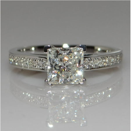 Fashion Four Claw Artificial Diamond Simple Japanese And Korean Ring