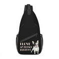 thumbnail image 1 of Custom Cute French Bulldog Puppy Sling Bag for Men Cool Pet Dog Shoulder Crossbody Chest Backpack Travel Hiking Daypack, 1 of 7