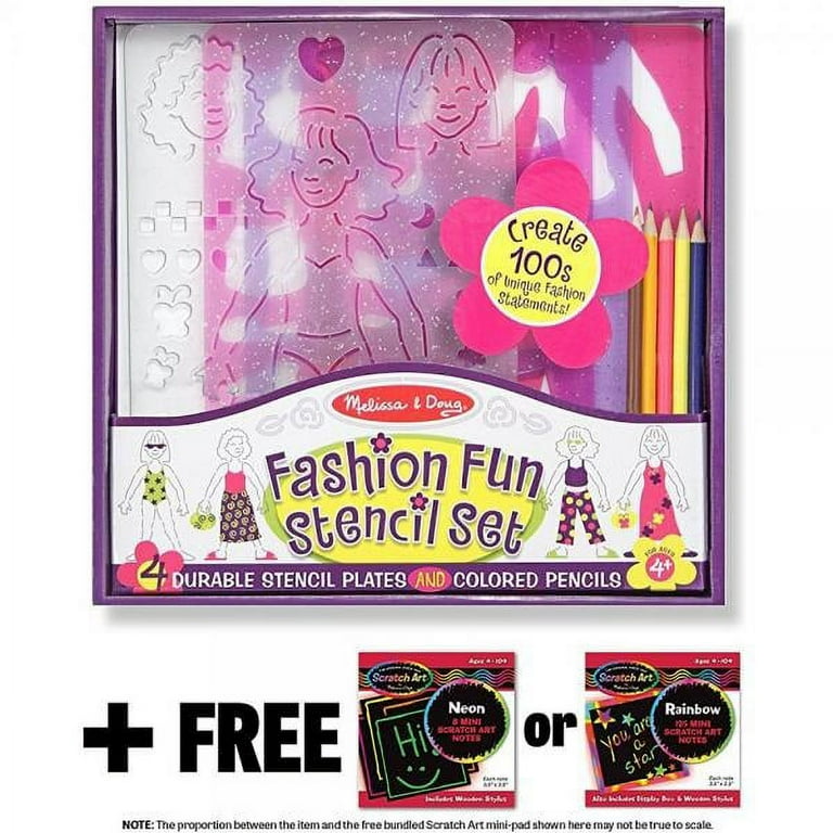 Fashion Fun Stencil Set Fashion Fun Stencil Set