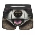 thumbnail image 1 of Fashion Funny Animal Raccoon Boxers Shorts Panties Male Underpants Stretch Trash Panda Racoon Briefs Underwear, 1 of 4