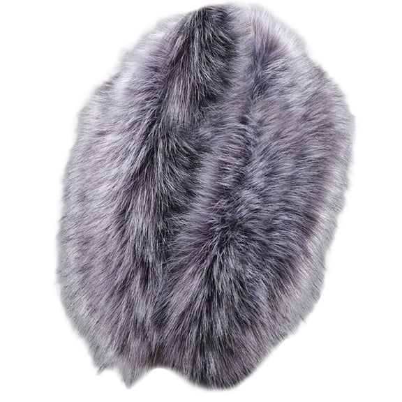 Fashion Furry Collar Trim Shawl Wrap Stoles False Collar Coat Accessory Scarves Wrap Cold Winter Neck Warmer for Women