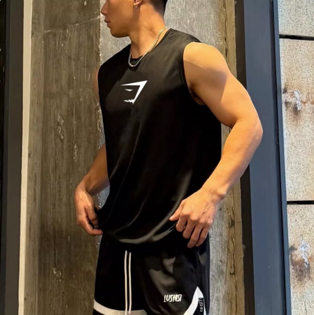 T-shirt Gymshark Homme - Blanc - Taille XL - Fitness Training - Neuf Sans étiquette