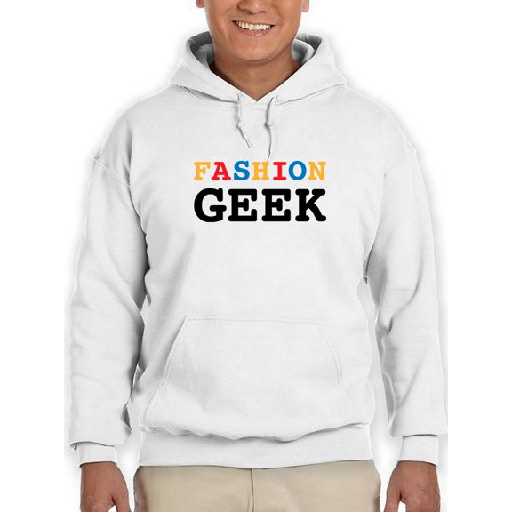 Fashion Geek Hoodie Men -GoatDeals Designs, Male x-Large