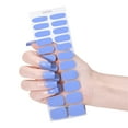 thumbnail image 1 of Fashion Gel Nail Stickers 22Pcs Set Nail Wraps Ready to Use No UV Light Required, 1 of 21