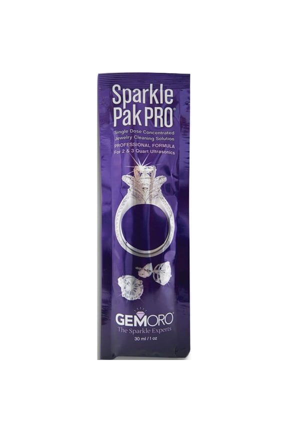 Fashion Gemoro Pkg/24 Sparkle Pak Pro 2 To 3 Qt Ultrasonic Cleaning Solution (6 X 2) Made In United States jt4723
