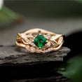 thumbnail image 1 of Fashion Geometric Zircon Inlaid Copper Ring: European Style, High Quality, Must-Have Accessory for Women, 1 of 6