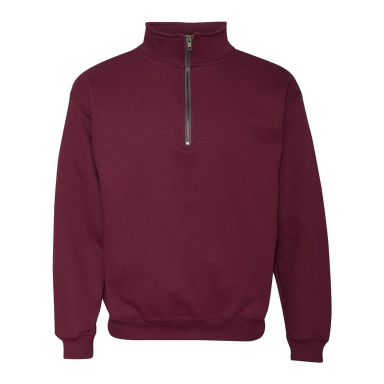 Gildan half zip pullover sales