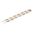 thumbnail image 1 of Fashion Glasses Chain Holder for Women, Eyeglass Chain Necklace, Reading Eye Glass accessory chain Brown, 1 of 6