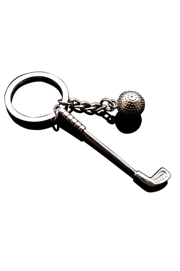Fashion Golf Chain Pendant Car Keychain Bag Wallet Decoration Key Ring Gifts