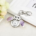 thumbnail image 1 of Fashion Gorgeous Owl Watch Clip Pocket Keychain Mother's Day Birthday Anniversary Gifts for Mom Of The Day, 1 of 8