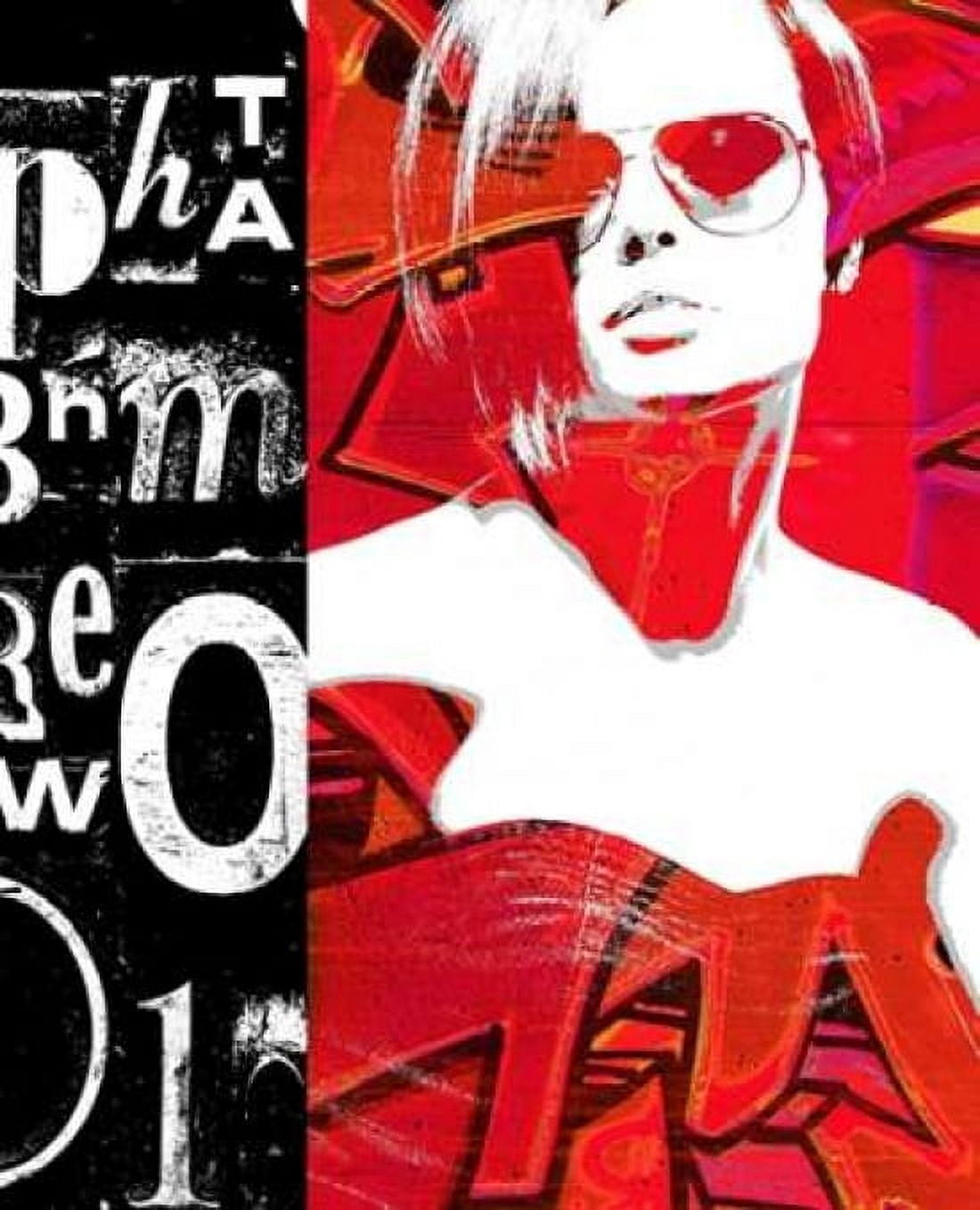 Fashion Graffiti 1 Canvas Art - Evangeline Taylor (20 x 24)