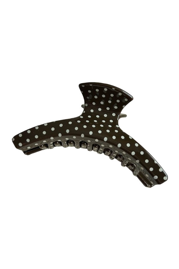 Fashion Hair Clip With Wavy Dot Design Styling Accessory For Various Hair Types