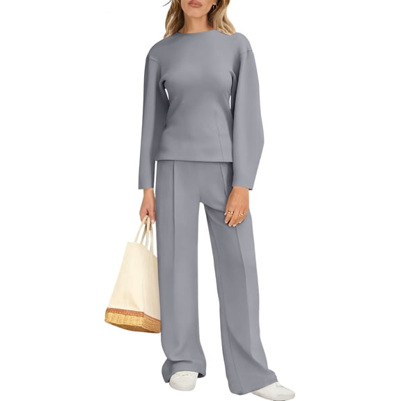 Fashion Halter Long Pants Jacket Coat For Women's 3 Piece Set Autumn New Casual Simple Sporty Pocket Long Pants Set Female