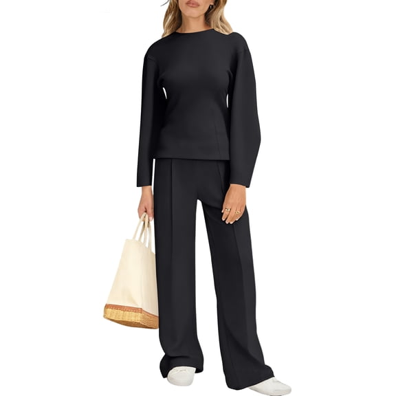 Fashion Halter Long Pants Jacket Coat For Women's 3 Piece Set Autumn New Casual Simple Sporty Pocket Long Pants Set Female