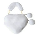 Fashion Headband Matching Bags Bright Color Shoulder Bag Heart Shape