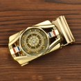 thumbnail image 1 of Fashion Headless Man Sports Car Model Time To Run Belt Buckle Rotating Belt Automatic Buckle Business Pants Buckle GOLDEN WHEEL, 1 of 8