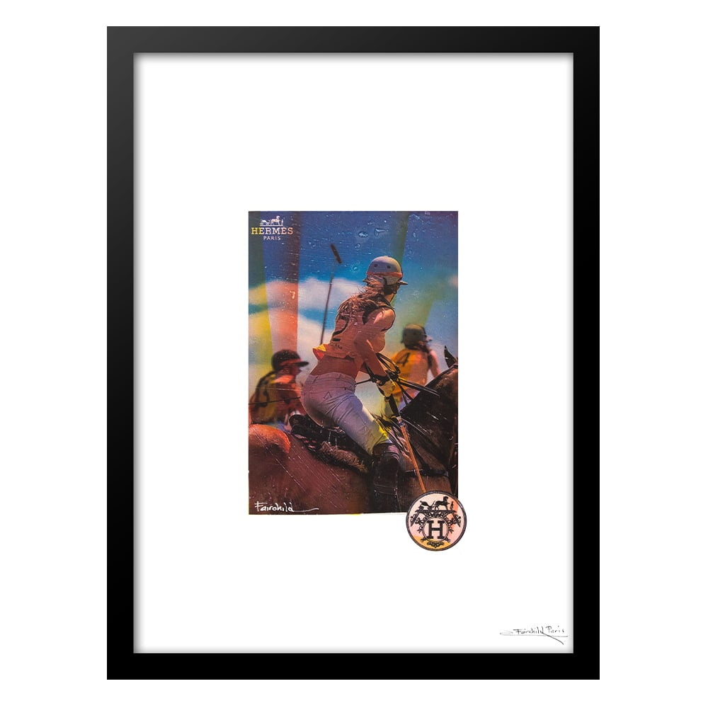 Fashion Horse Rider Framed Print