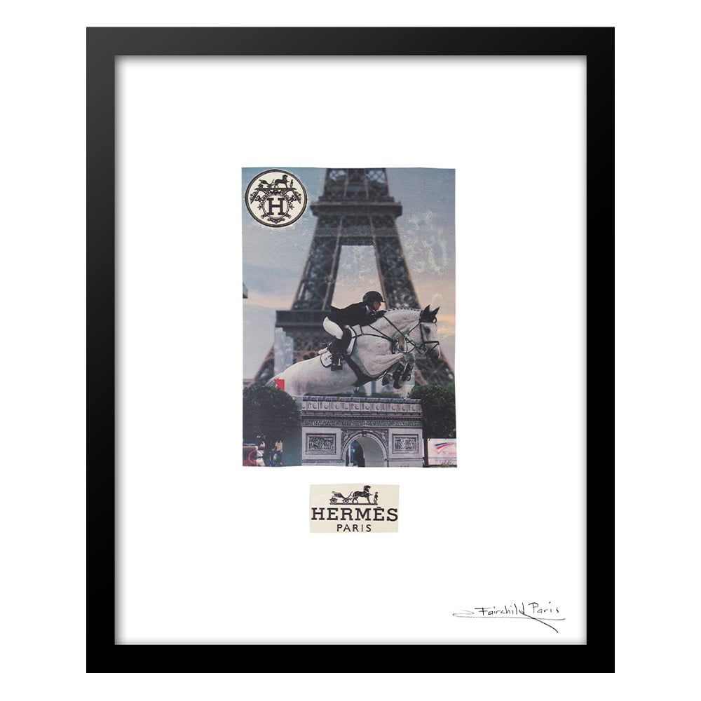 Fashion Horse in Paris - Framed Print