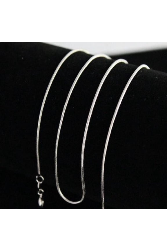 Fashion Hot Mens Womens Sell Silver Jewelry Snake Chain Necklace 26inch for Home and Party Decorative