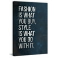 thumbnail image 1 of Fashion Is What You Buy II Painting Print on Wrapped Canvas, 1 of 7