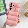 thumbnail image 1 of Fashion Down Jacket Case for Samsung Galaxy A53 5G, Soft Liquid Silicone TPU Phone Cover Shockproof Anti-Scratch Slim Flexible Lightweight Protective Puffer Case for Samsung Galaxy A53 5G, Pink, 1 of 10