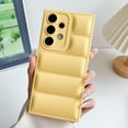 thumbnail image 1 of Fashion Down Jacket Case for Samsung Galaxy A53 5G, Soft Liquid Silicone TPU Phone Cover Shockproof Anti-Scratch Slim Flexible Lightweight Protective Puffer Case for Samsung Galaxy A53 5G,Yellow, 1 of 10