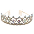 thumbnail image 1 of Fashion Jewelry Gold Plating Wedding Tiara, 1 of 1