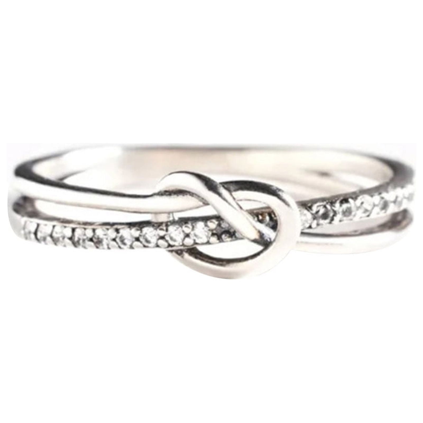 BJUTIR Fashion Rings Love Ring Silver Ring Cute Love Flower Mother