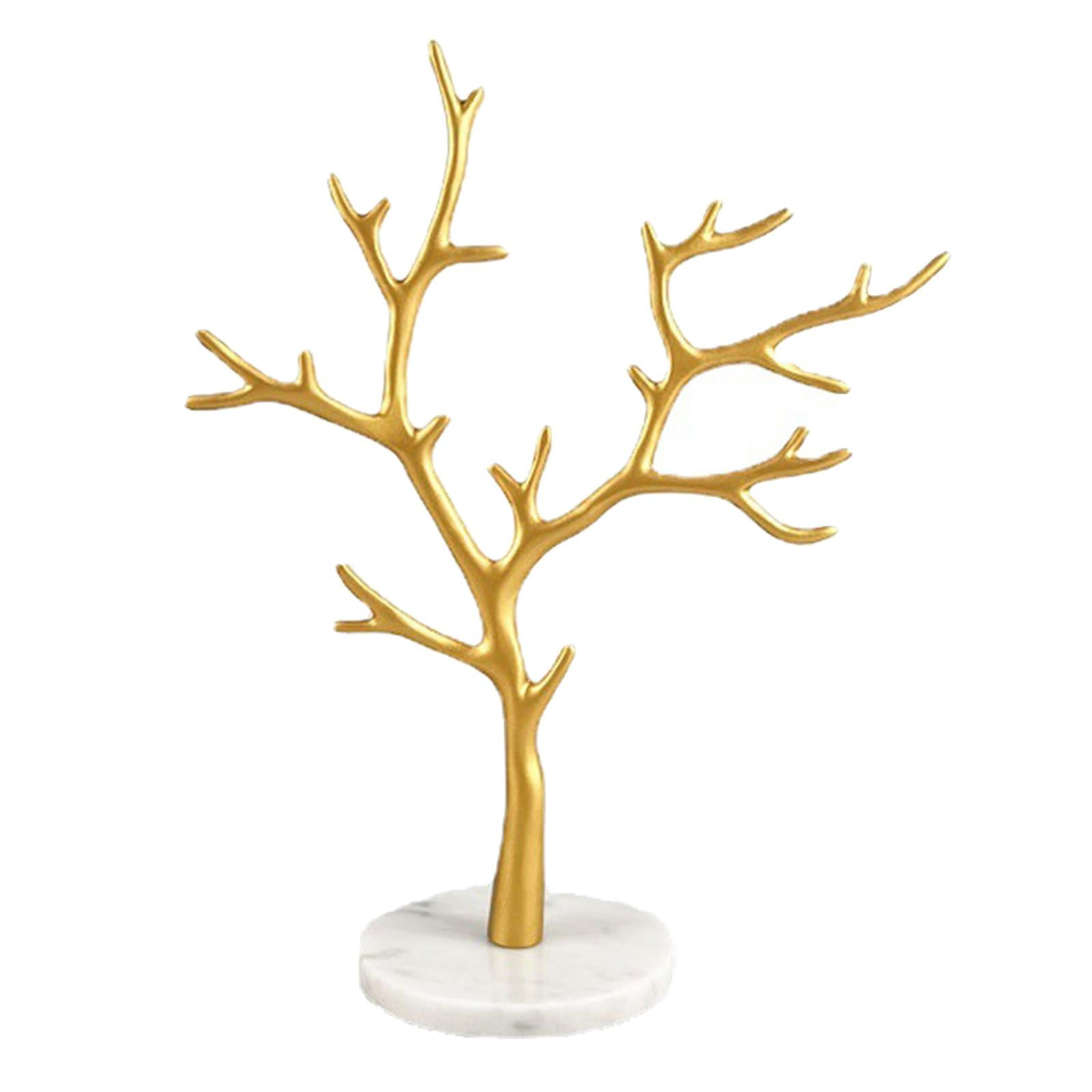 Fashion Jewelry Tree Stand Storage Organizer Necklace Bracelets Ear Hanging
