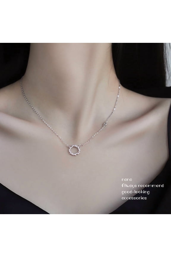 Fashion Jewelry for Women, Luxury Necklace for Women - Circle