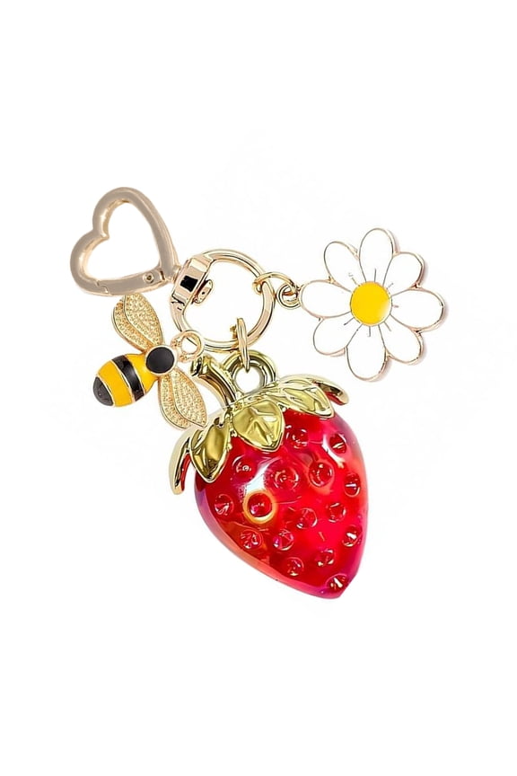 Fashion Keychain Nature Inspired Resin With Sturdy Weatherproof Features