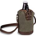 thumbnail image 1 of Fashion Khaki Green Growler Tote With 64 Oz. Glass (5.5 X 5.5) Made In China gm20060, 1 of 4