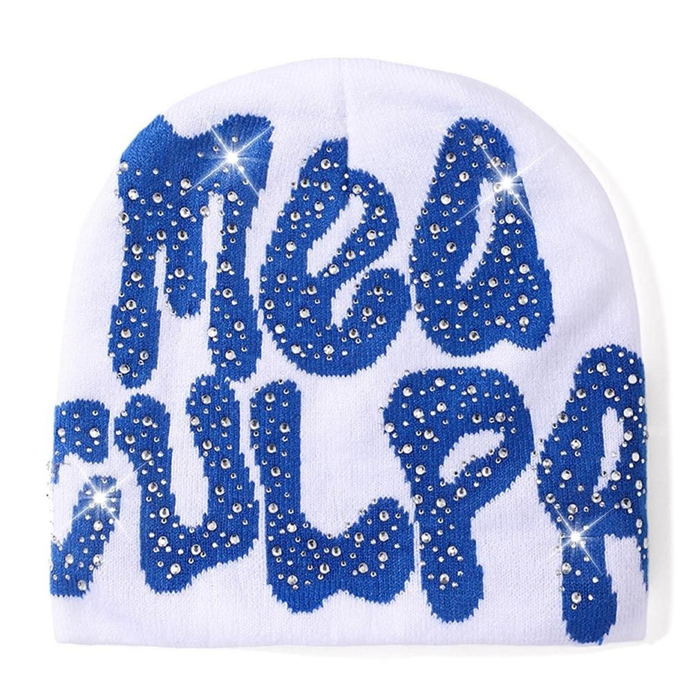 帽子 [1] BLING Y2K SHINY RHINESTONES BEANIE Amazon.com: Eilova Orityle Shiny Bling Rhinestone Beanie Cap