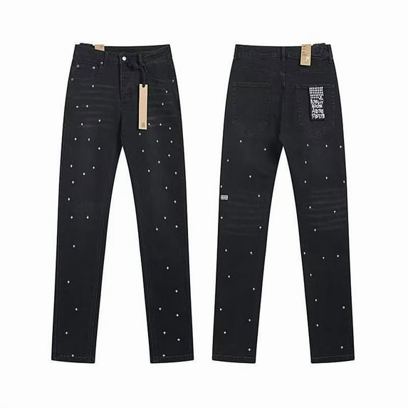 Fashion Ksubi Jeans Men's Premium Cool Vantage Cowboy Cut Straight Skinny Denim Pant