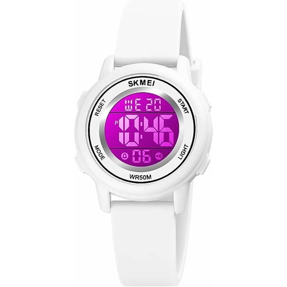 Fashion LED Light Digital Sport Watches Stopwatch Calendar Clock 5Bar Waterproof Multifunctional Wristwatch