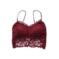 thumbnail image 1 of Fashion Lace Beauty Back Cross Slim With Chest Pad Gathered Hollow Tube Top, 1 of 2