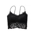 thumbnail image 1 of Fashion Lace Beauty Back Cross Slim With Chest Pad Gathered Hollow Tube Top, 1 of 2