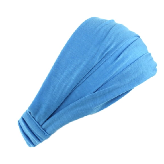 Fashion Ladies Cotton Hairband Headband Wrap Neck Solid Color for Head Scarf 3 i