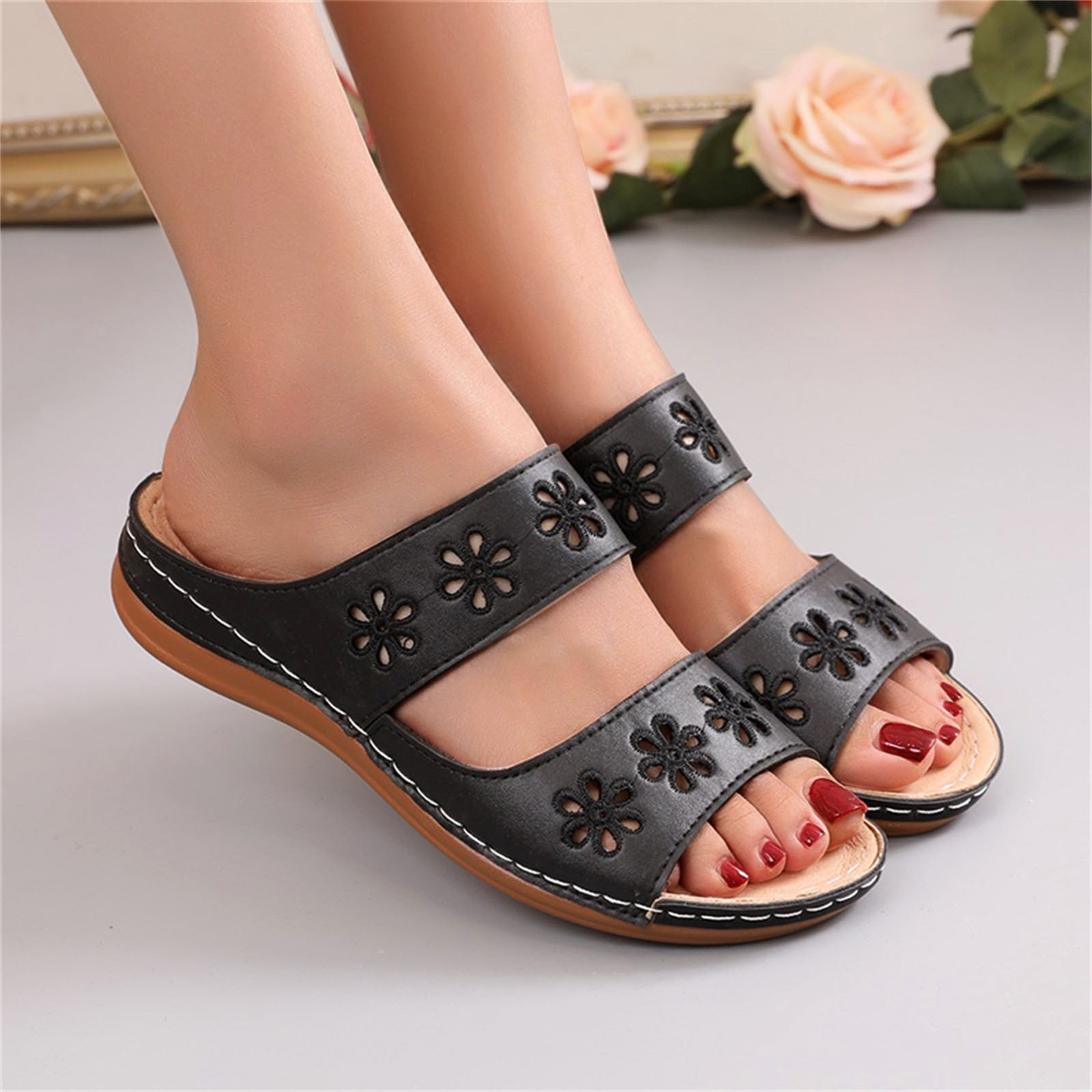 Ladies penguin best sale slippers