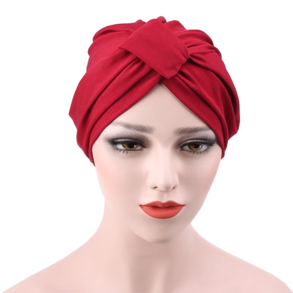 Fashion Ladies Soft Elastic Turban Hijab Head Wrap Chemo Cancer Indian Style Hat