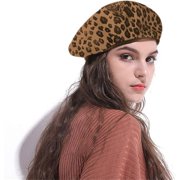 Leopard Print Beret display picture 2
