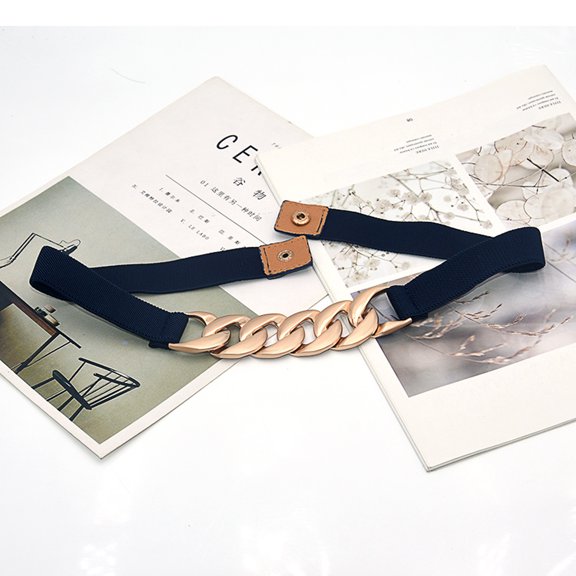 Fashion Lady Wide Belts Women Wide Elastic Belt Buckle Waist Dress Stretch Belts Men Engineer Belt Belts for Men Casual Sprinter Belt Working Belts Weight Belt Thick Leather Belt Large Mens Belts