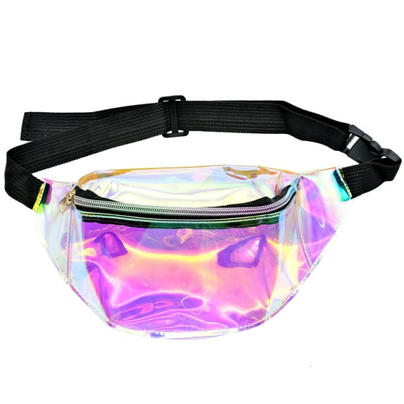 Fashion Laser Waterproof Waist Bag Running Cycling Waist Belt Bag Sports Travel Chest Bag