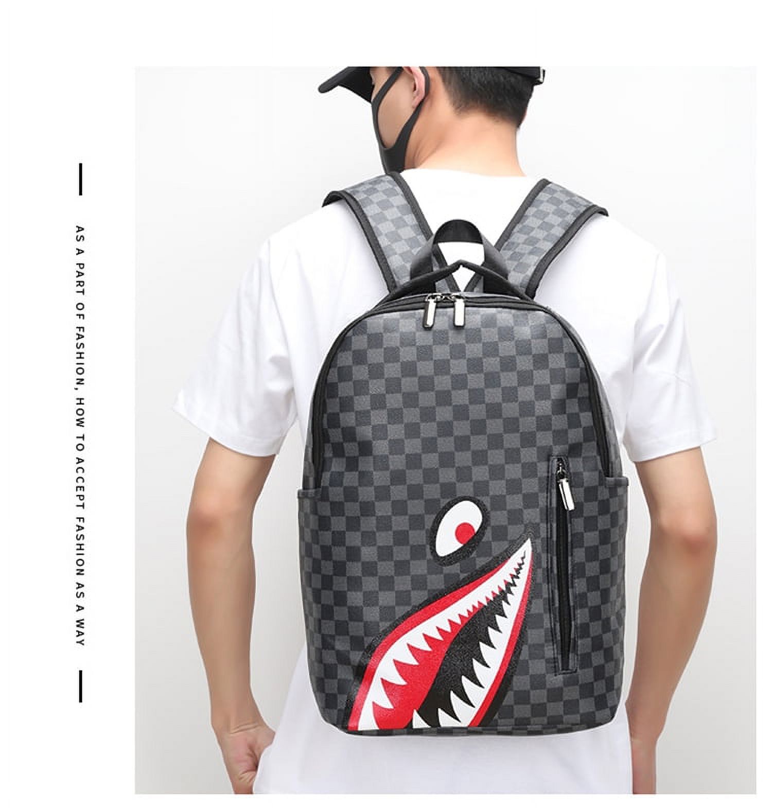 Sac à Dos Homme Cuir PU Style Casual - Capacité 20-35L, Voyage Ou étudiant