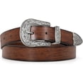 thumbnail image 1 of Fashion Leather Belts for Women with Vintage Metal Buckle Belt, 1 of 8
