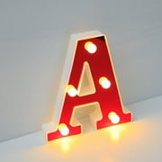 Fashion Led Subtitle Lamp Led Lamp Life Is Long Long Term Use Without Heat. Get The Best Decorative Effect Led Letter Lights Light Up Plastic Letters Standing Hanging Ornament Strength Ornament
