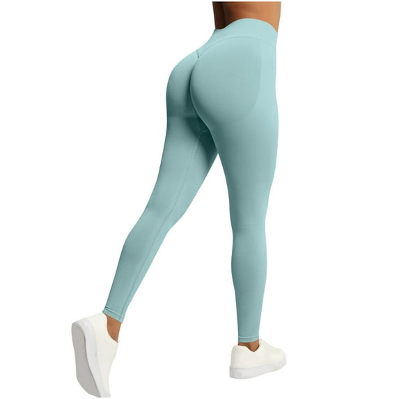 Fashion Leggings for Women Butt Lift High Waisted Tummy Control No See-Through Yoga Pants Workout Running Leggings